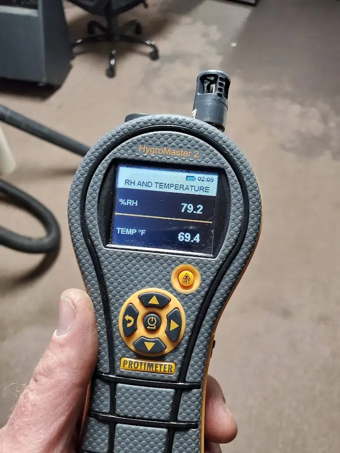 Moisture meter humidity assessment for Mold Remediation & Removal in Hudsonville
